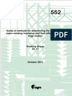 Guide of Methods For Determining The Condition of Stator Winding Insulation and Their Effectiveness in Large Motors