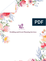 Wedding and Event Planning Services