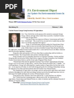 Download Pa Environment Digest Feb 7 2011 by wwwPaEnvironmentDigestcom SN48235420 doc pdf