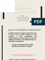 Residuos Radiactivos