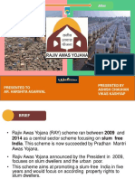 Rajiv Awas Yojana Slum Rehabilitation Scheme