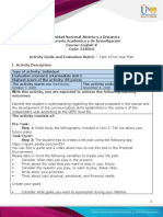Activity Guide and Evaluation Rubric - Task 4 Five Year Plan