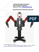 Baxter Humanoid Robot Kinematics © 2017 Dr. Bob Productions Robert L. Williams II, PH.D., Mechanical Engineering, Ohio University, April 2017