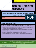 Computational Thinking Hyperdoc