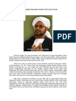 Fatwa Habib Umar Bin Hafidz Tentang Syiah