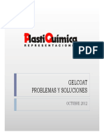 "Problemas y Soluciones de Gelcoats" Carlos Lambert Plastiquimica