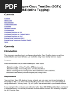 How To Configure Cisco Trustsec Sgts U PDF