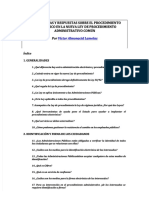 125 Preguntas y Respuestas Sobre El Procedimiento Electronico