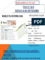 Invitacion 10 SEPTIEMBRE DIAN