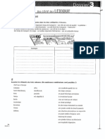 Cahier D'exercices - Dossier 3 Leçon 3 PDF