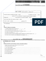 Cahier D'exercices - Dossier 3 Leçon 2 PDF