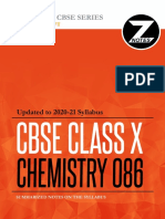 Cbse Class X Chemistry 086 Theory