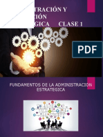 Fundamentos de Administración Estratégica I