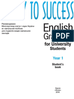 A Way To Success English Grammar For University Students. Year 1