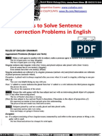 80-Rules For Sentences PDF