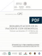 Rehabilitación en El Paciente Con Hemofilia Todas Las Edades PDF