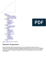 Teamcenter Von Siemens - Eine Vollständige Produktabbildung Und Prozessunterstützung