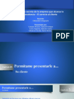 La excelencia a través del servicio al cliente