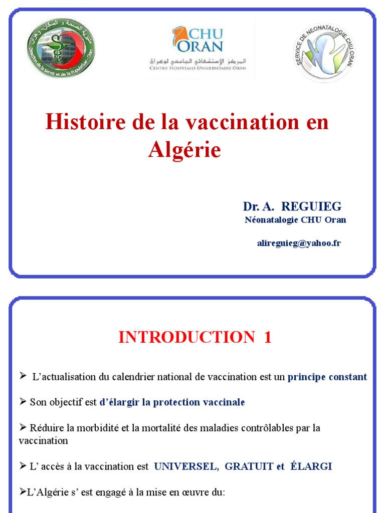 Vaccination Histotorique Pdf Vaccination Rougeole
