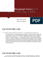 Case Report David Vs Macapagal Arroyo