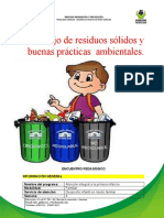 Manejo de Residuos Solidos y Buenas Practicas Ambientales