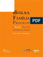 Sumex Bolsa Familia Program Decade Social Inclusion Brazil Pe PDF