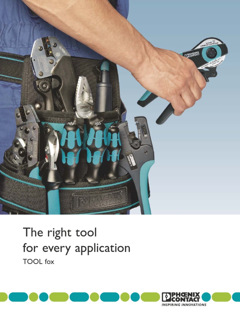 The Right Tool | PDF | Electrical Connector | Insulator (Electricity)