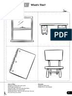 Unit Lesson 2: What's This?