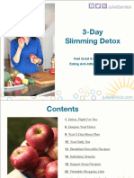 3 Day Slimming Detox Ebook PDF