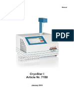 Cryostar I Article Nr. 7150: Manual