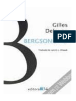 Deleuze Gilles Bergsonismo PDF