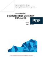 L1-SIG-STD-001 - Communication Links For Signalling