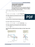 Lentes y espejos en óptica geométrica