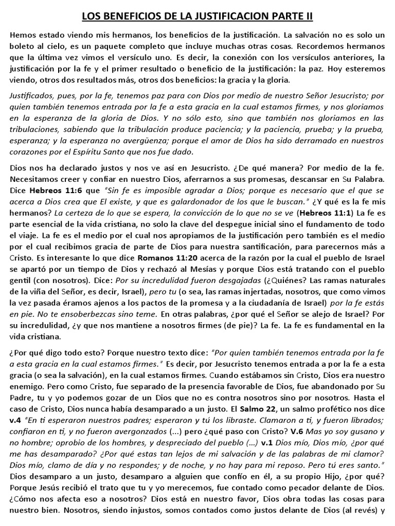 Fe y Gracia: Fundamentos Cristianos | PDF | Gracia en el cristianismo ...