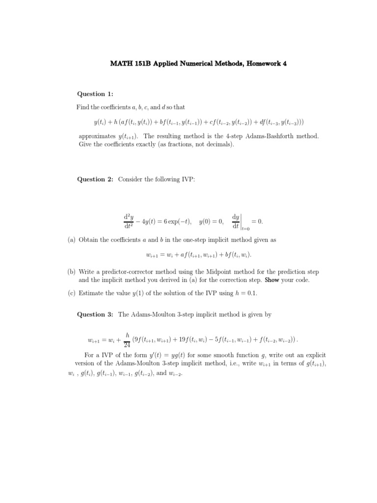 HW4 PDF | PDF