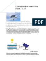 Beneficios de Los Sistemas de Iluminación Solar Sin Conexión A La Red