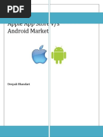 Download Apple AppStore vs Android Market by Deepak Bhandari SN48239633 doc pdf