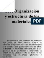 organizacion de materiales