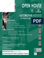 Open House at Ivy Tech Automotive Institute