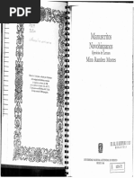 Manuscritos Novohispanos | PDF