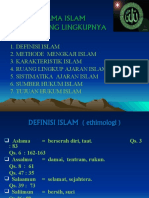 Islam Dan Ruang Lingkup Ajarannya