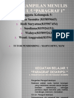 Materi PPT Kelompok 5 Modul 5 Keterampilan Menulis