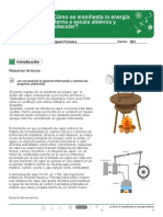 ¿Cómo Se Manifiesta La Energía Interna A Escala Atómica y Molecular?