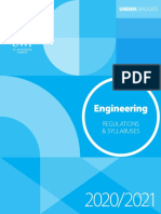 UWI Engineering Faculty Handbook 2020/2021