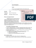 Module 2 Management Theories