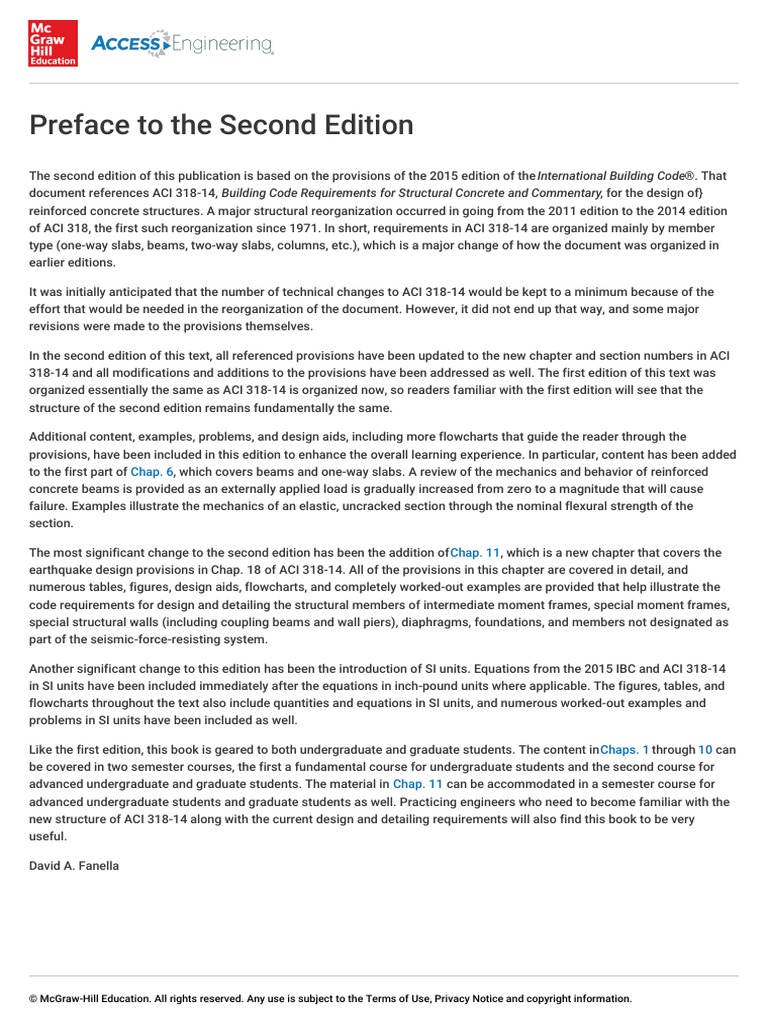 Preface To The Second Edition: Chap. 6 | PDF | Beam (Structure) | Civil ...