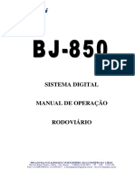 Manual Técnico Do BJ 850 PDF