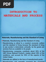 1 Intro To Matls and Process