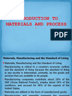 1 Intro To Matls and Process