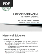 Law of Evidence-Ii